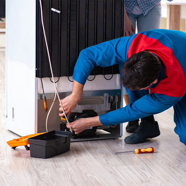 how long does it usually take to repair a refrigerator in Stout